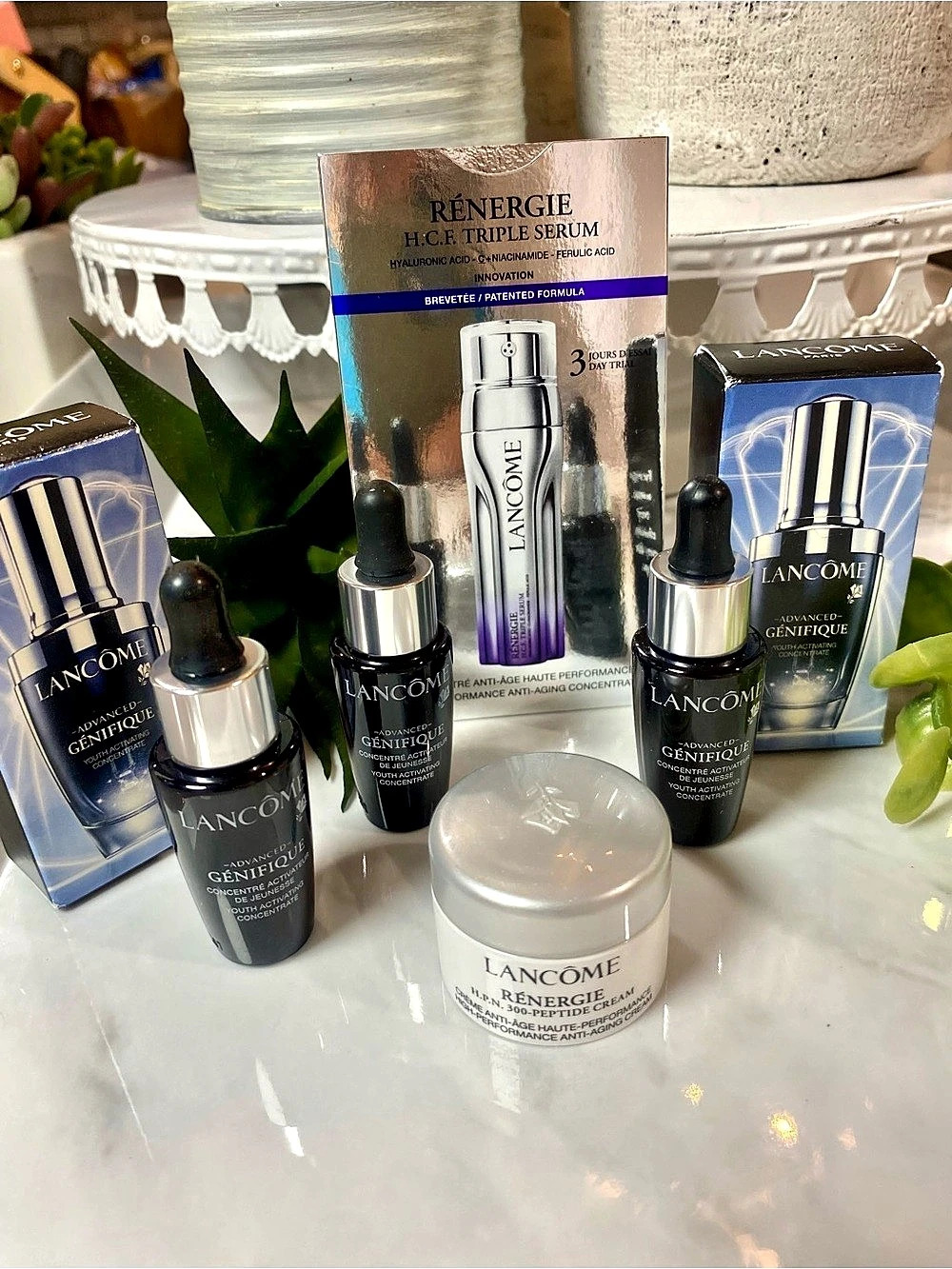 NWT Lancôme 5 Pc Advanced Génifique Skincare Set $70 Value!!